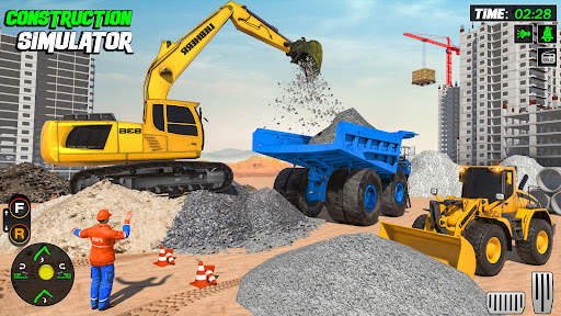 Sand Excavator 3D Simulator screenshot 2