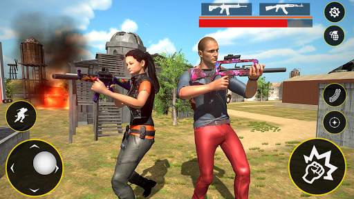 Bullet Fire Battleground 3D: Gun Shooting Mission screenshot 1