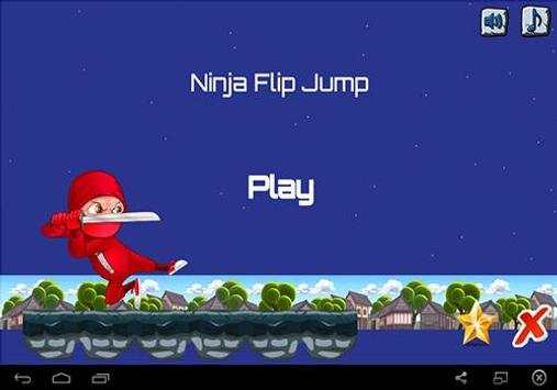 NINja Flip Jump screenshot 2