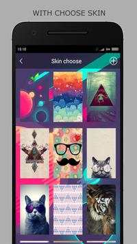 Hipster Music Player With Skin screenshot 2