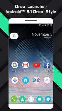 Launcher 8.1 for Android™ O Oreo Launcher 2018 screenshot 1
