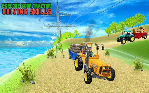 Harvesting Tractor Farming Simulator Free Games скриншот 7