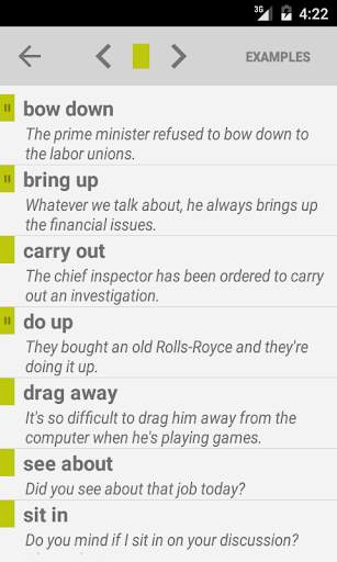 English Phrasal Verbs скриншот 3