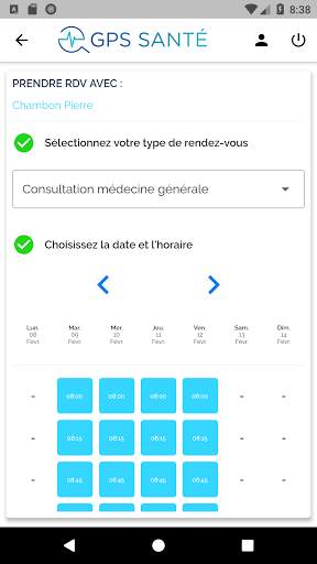 GPS Santé RDV médicaux et téléconsultation screenshot 3