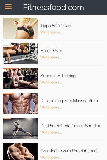 Fitnessfood screenshot 5