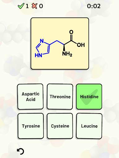 Amino Acid Quiz скриншот 11