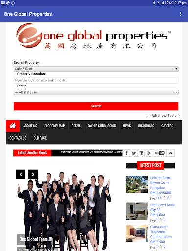 One Global Properties screenshot 10