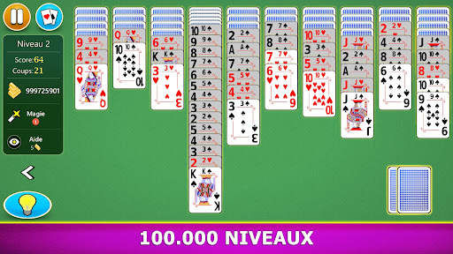 Spider Solitaire Jeu de Cartes screenshot 20