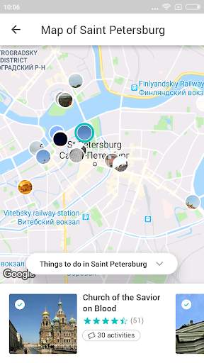 Saint Petersburg Travel Guide in English with map screenshot 6