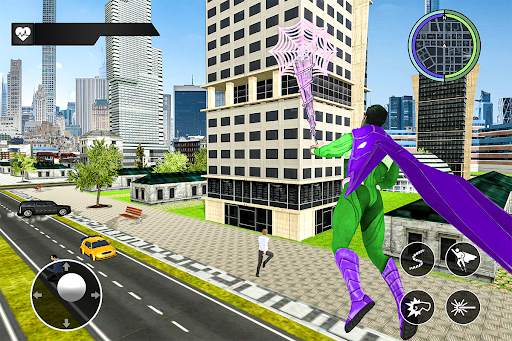 Black Hero Rope Boy Crime Battle: Jeu d'action screenshot 1