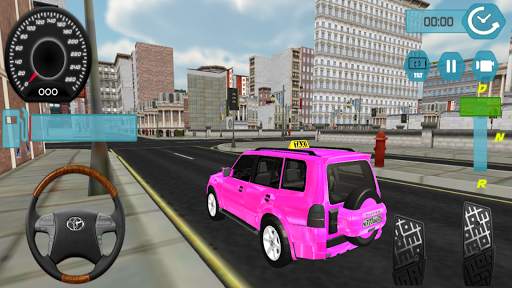 Realistic Taxi Simulator 2020 screenshot 1
