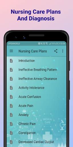 Nursing Care Plans screenshot 1