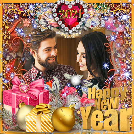 Happy New Year 2021 icon
