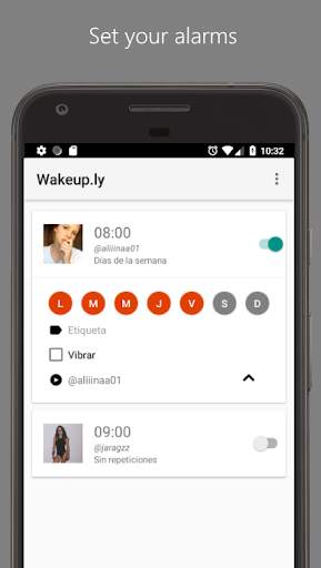 Wakeup.ly - Alarm Clock for Tiktokers screenshot 1