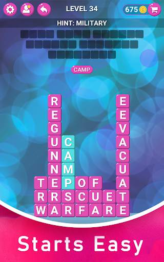 Teka-teki Word - Cari Perkataan Menggunakan Surat screenshot 4