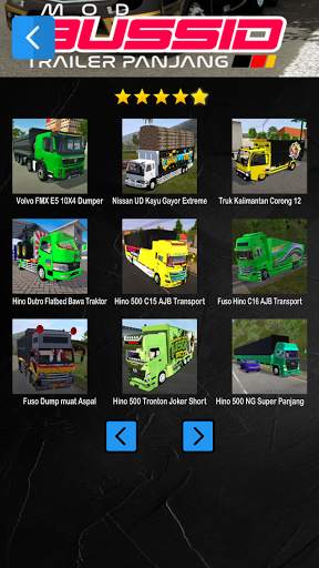Mod Bussid Trailer Panjang screenshot 5