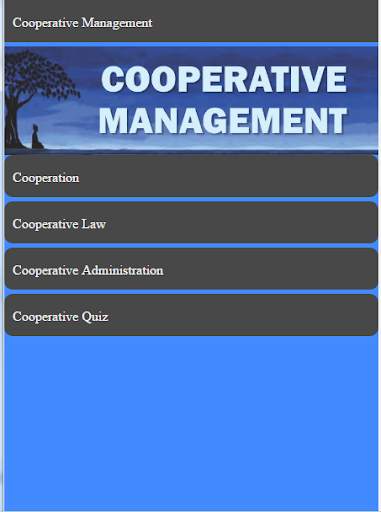 Cooperative Management screenshot 1