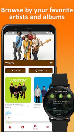 NavMusic - Wear OS Offline Music Media Nav Music screenshot 3