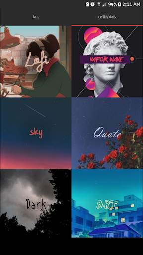 Wallofi: Lofi & Aesthetic & Vaporwave Wallpapers screenshot 7