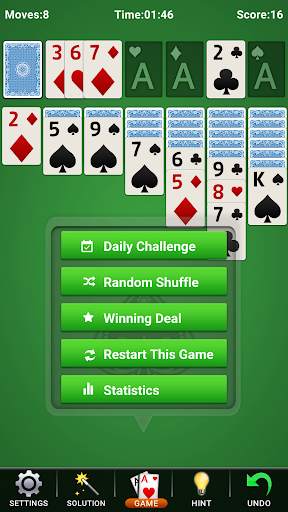 Solitaire Klondike 777 - game 3 تصوير الشاشة