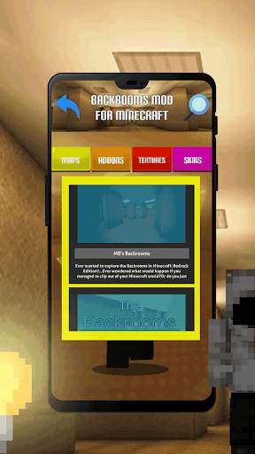Backrooms Mod for Minecraft screenshot 3