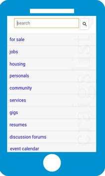 Quik browser for craigslist services screenshot 1
