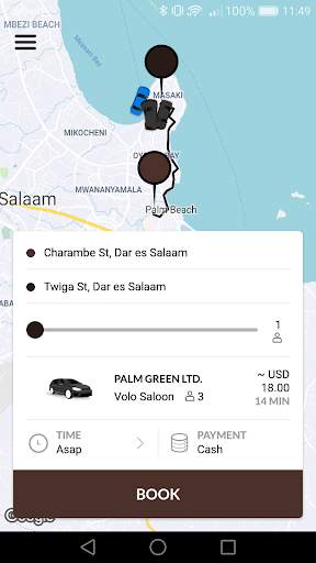 VOLO CAB screenshot 2