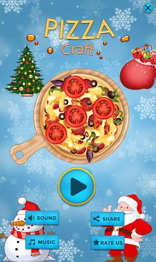 Christmas Pizza Cooking - Pizza Maker Kitchen Game screenshot 2
