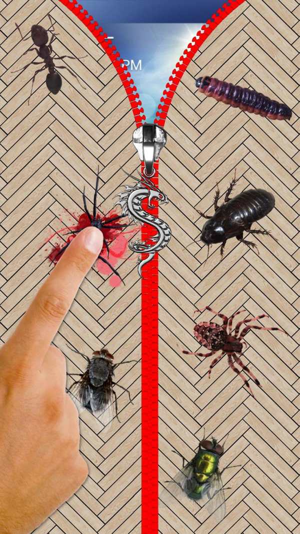 Bug lock screen prank screenshot 7