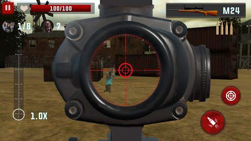 Zombie Sniper shooter 3D screenshot 3
