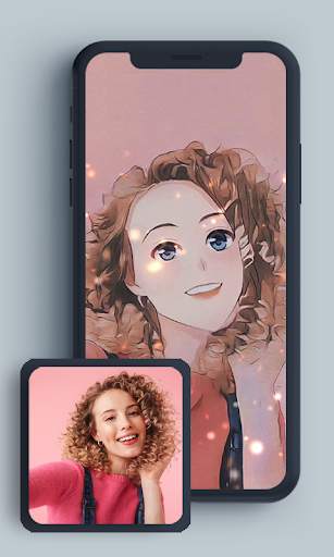 Anime face changer camera effects screenshot 2