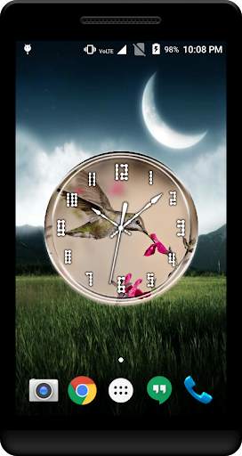 Hummingbird Clock Live WP screenshot 2
