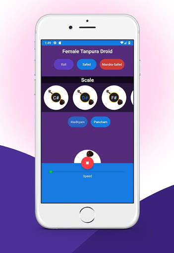 Female Tanpura Droid 3 screenshot 1