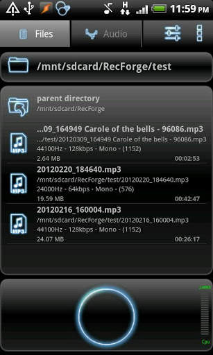 RecForge Lite - Audio Recorder screenshot 2