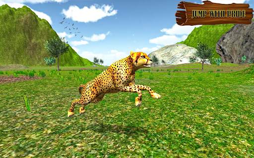Wild Cheetah Simulator Game 3d screenshot 5