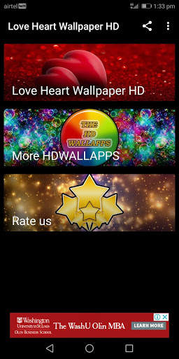 Love Heart Wallpaper HD screenshot 1