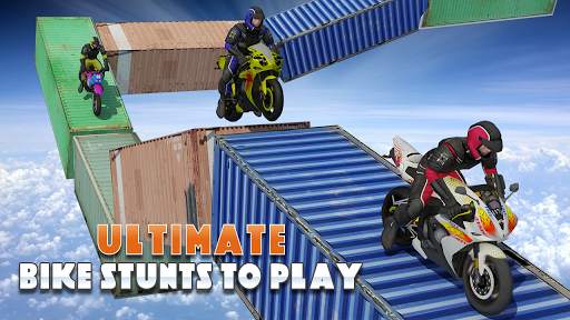Stunt Bike Racing Impossible Tracks Stunt Games screenshot 4