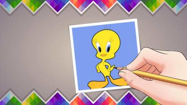 How To Draw - Cartoon Tweety Bird Looney screenshot 1