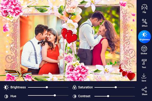 Engagement Anniversary Dual Photo Frame 3 تصوير الشاشة