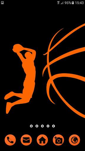 Basketball Theme screenshot 2