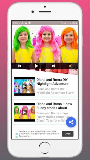 Funny Kids Show : Diana, Nastya and Roma Kids Show screenshot 5