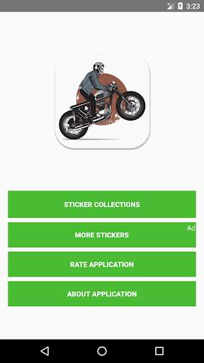 WAStickerApps - The Bikers Sticker (Motocycle) screenshot 1