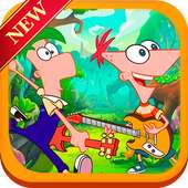 Phineas adventure world logo