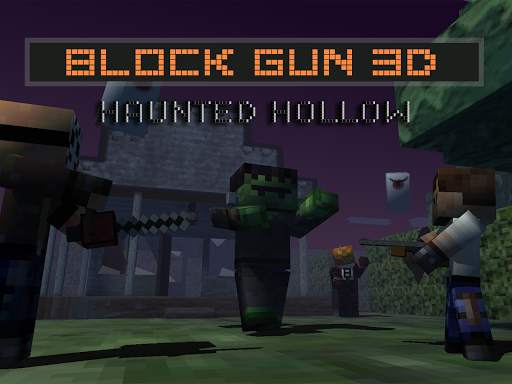 Block Gun 3D: Haunted Hollow screenshot 12