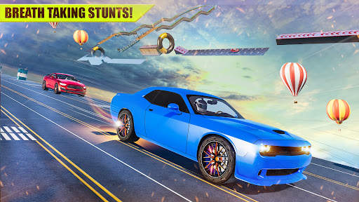 Car Stunt Racing 3D : Mega Ramp Car Games screenshot 4