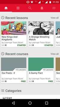 Learnapt - NCERT Class 6, 7, 8 screenshot 1
