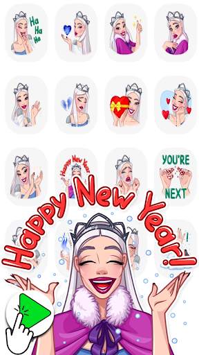 Animated Christmas Stickers For WhatsApp screenshot 2