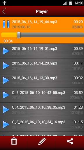 Voice recorder pro screenshot 4