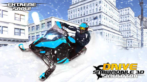 Drive Snowmobile 3D Simulator screenshot 3