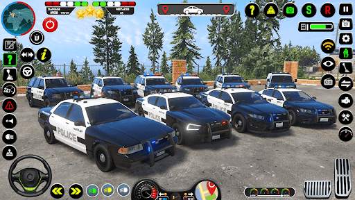 Police Car Parking 3D Game screenshot 1
